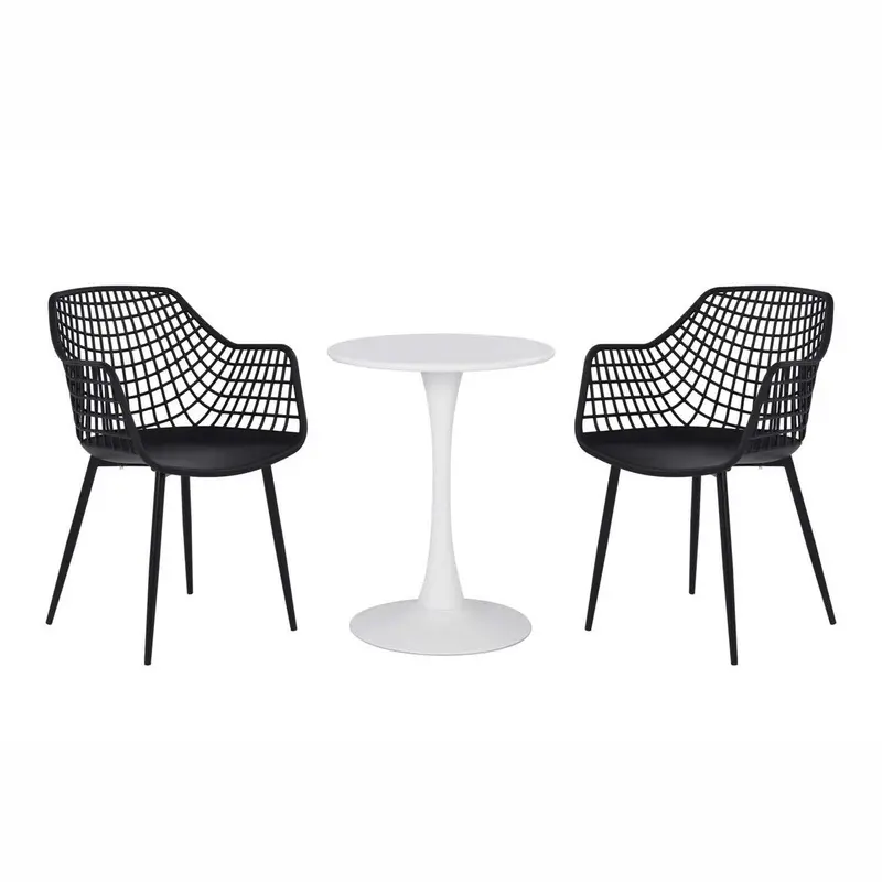 Patioflare Kana Bistro Set – Balcony-Sized GRS Recycled Plastic Outdoor Set