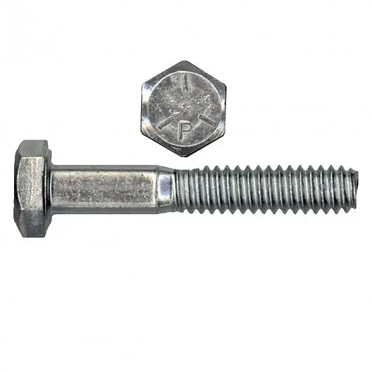 Paulin 5/8″ × 3″ Grade 5 Zinc-Plated Hex Bolt – Full-Thread Structural Bolt, 100 per Pack (B075-679)