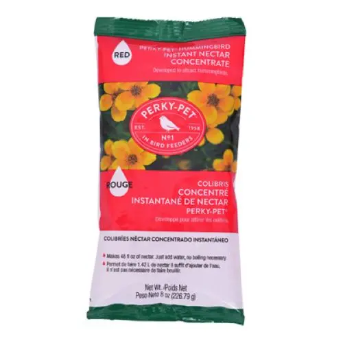 Perky-Pet 240SF Instant Hummingbird Nectar Mix – 8 oz Powder, 2-Pack
