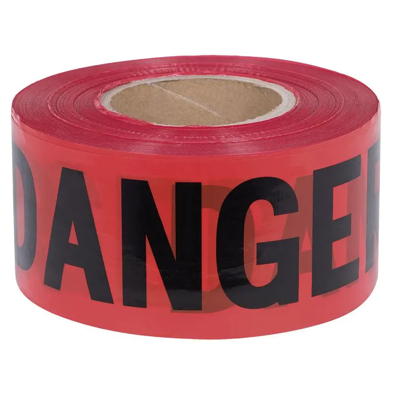 Pioneer 3-Inch Danger Barricade Tape – Heavy-Duty Safety Warning Tape (Models 388, 389P, 389, 384)