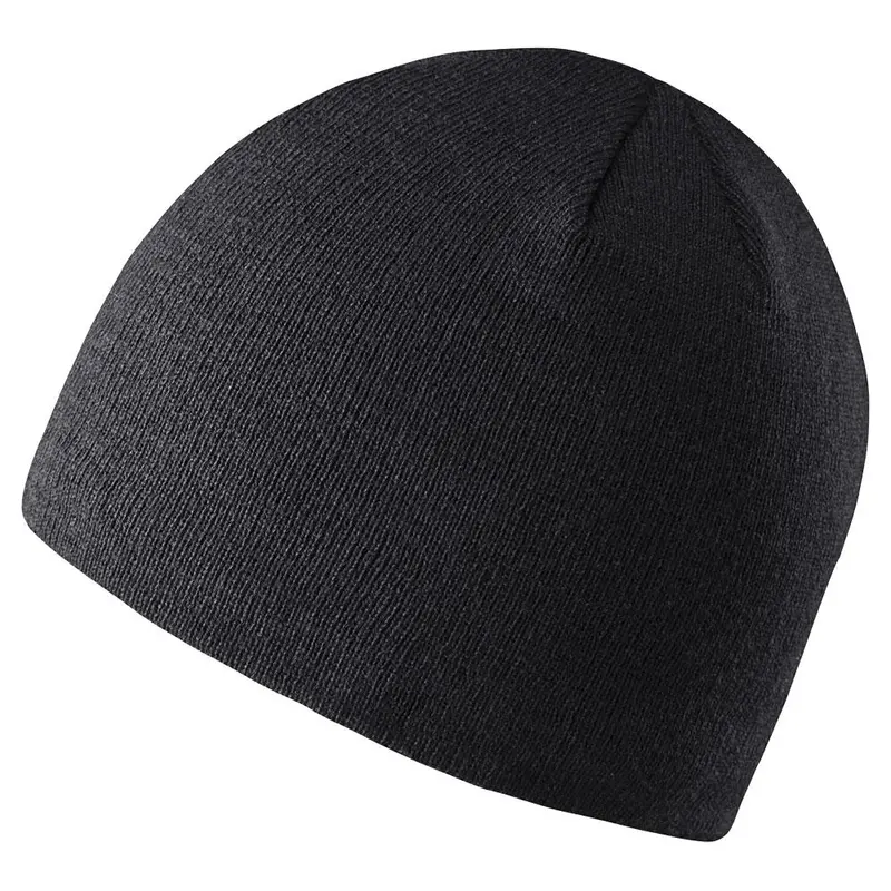 Pioneer Black Acrylic Beanie – Soft, Stretchy Knit Winter Hat (Model 570)