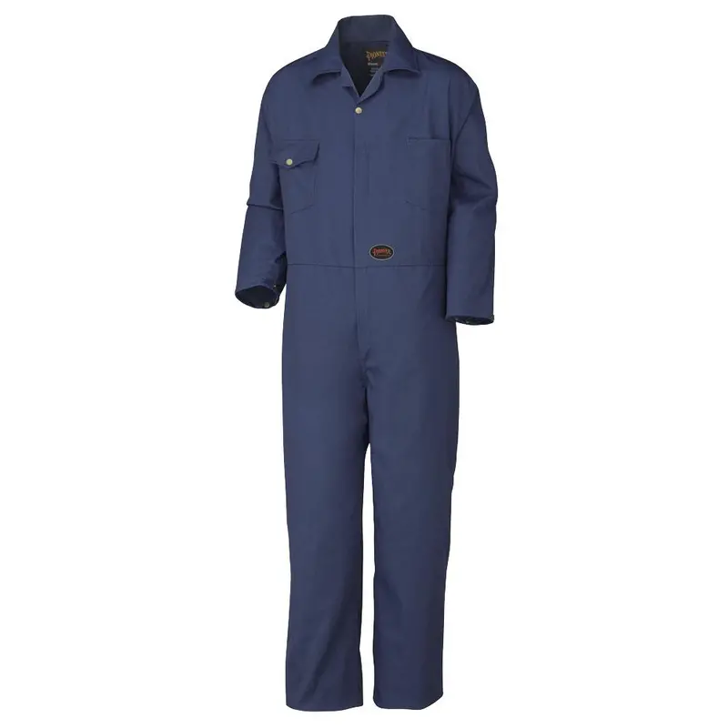 Pioneer Navy Polyester/Cotton Coveralls – Classic Workwear Design (Styles 515 / 515T)