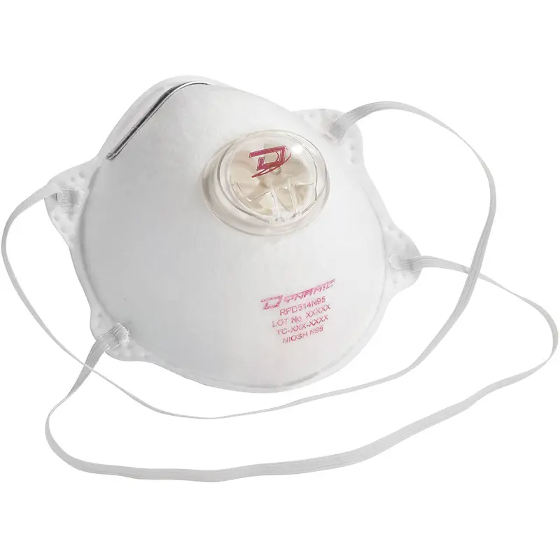 PIP Dynamic Economy N95 Respirator – Disposable Face Mask with Exhalation Valve, 10-Pack