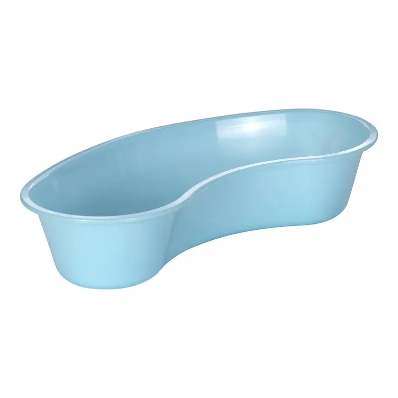 PIP Dynamic Emesis Basin – Blue Plastic, 500mL Capacity for Medical Use