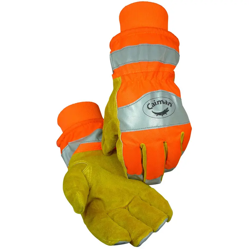 PIP Heatrac Hi-Vis Insulated Knit Gloves – HPPE/Nitrile Blend with TPR Impact Protection (GP1353)