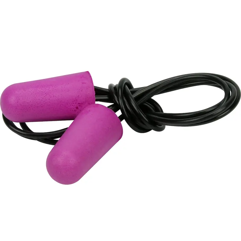 PIP Nano Bullet Compact Corded Foam Earplugs – NRR 28, 100-Count Travel-Friendly Pack