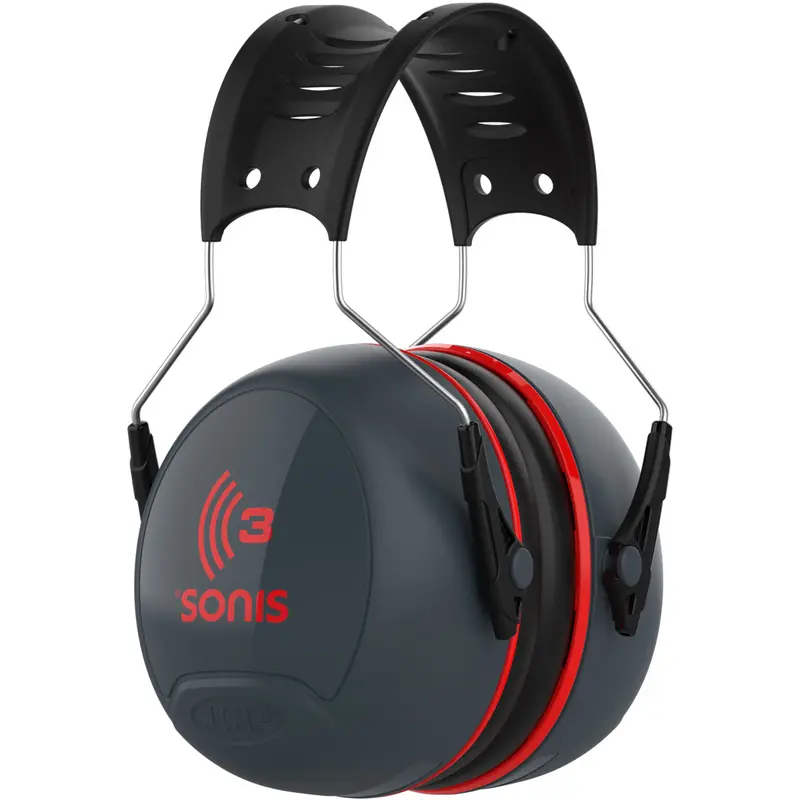 PIP Sonis 3 Passive Hearing Protection Ear Muffs – NRR 31, Adjustable Headband, 262AEB040HB