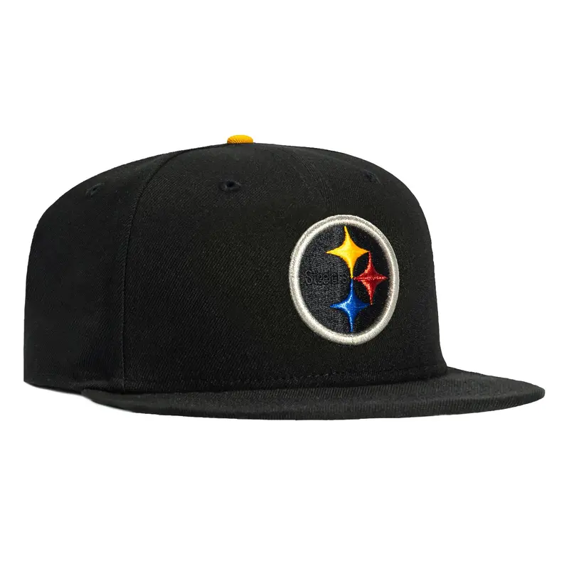 Pittsburgh Steelers New Era 59Fifty Blackout Cap – Sleek All-Black Design
