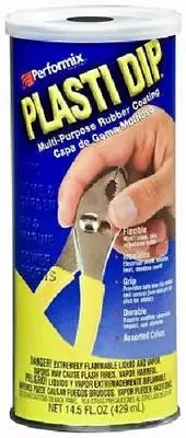 Plasti Dip Yellow HD Liquid Rubber Tool Handle Coating (14.5 oz) – Pack of 4