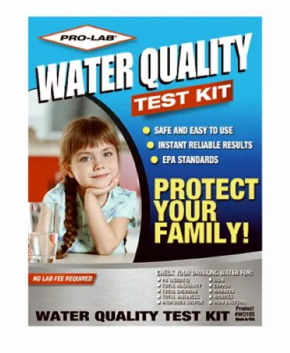 Professional Lab WQ105 DIY Water Quality Testing Kit – Pack of 3
