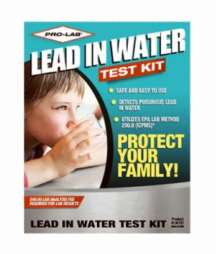 Professional Labs LW107 Lead-in-Water Testing Kit – Pack of 12