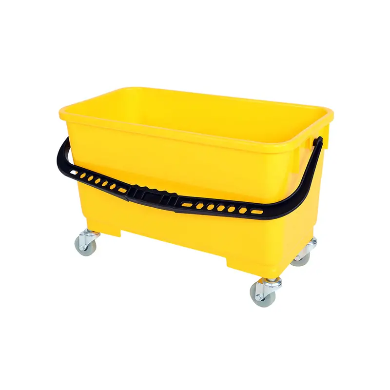 Professional Window Cleaning Bucket – Rolling Bucket with Sediment Screen & Dual Casters (3621)