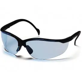 Pyramex Venture II Safety Glasses – Black Frame with Infinity Blue Lens, SB1860S