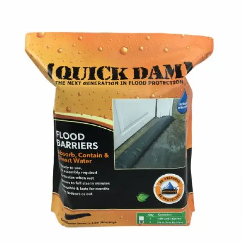 Quick Dam QD65 Floor Barrier Kit – Two 6″ x 5′ Waterproof Protection Strips