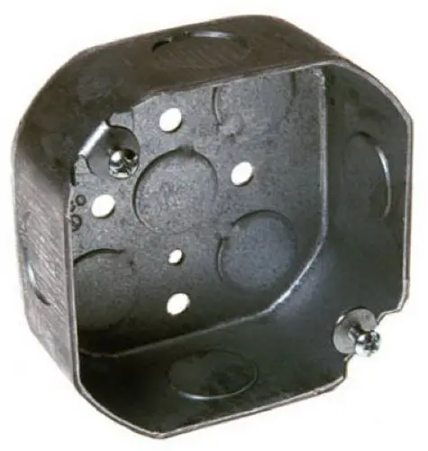 Raco Heavy-Duty Octagon Box – 4 in x 1.5 in, Bundle of 30