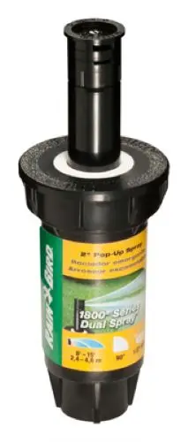 Rain Bird 1802QDS Professional 2″ Quarter-Circle Dual Spray Nozzle – 10-Pack
