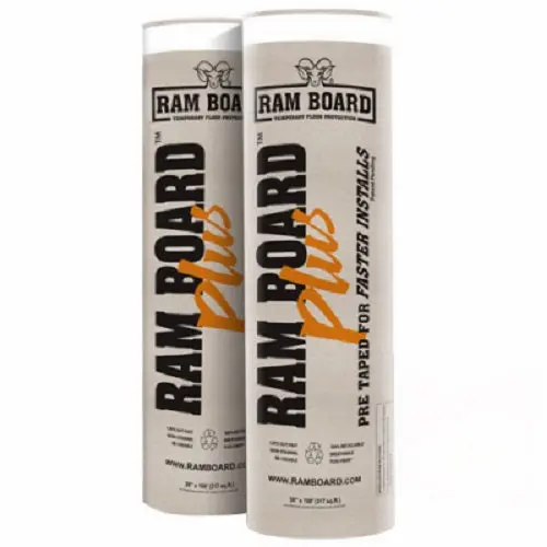 Ram Board RB PLUS Floor Protection Roll – 38″ x 100 ft (Single Roll)