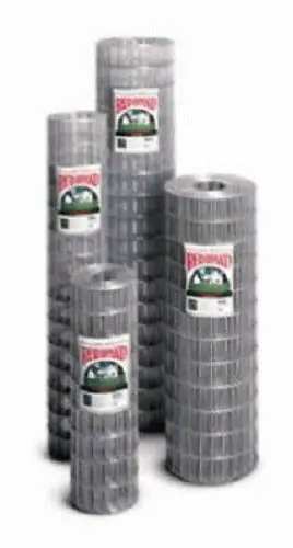 Red Brand Welded Wire Fence – 60″ x 100′, 14-Gauge, 2″ x 4″ Mesh, 9-Wire Per Panel, Galvanized for Longevity