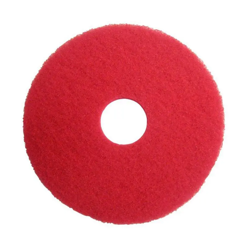 Red Buffing Floor Pad – Dense, Abrasive Pad for Polishing and Restoring Floors