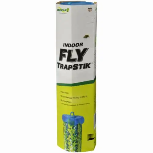 Rescue TSF-BB8 Indoor Fly Catcher – Discreet Sticky Trap Design – Pack of 12