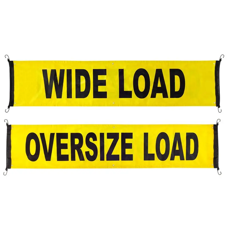Reversible Truck Banner – Pioneer Dual-Side Safety Signage (Model 463)