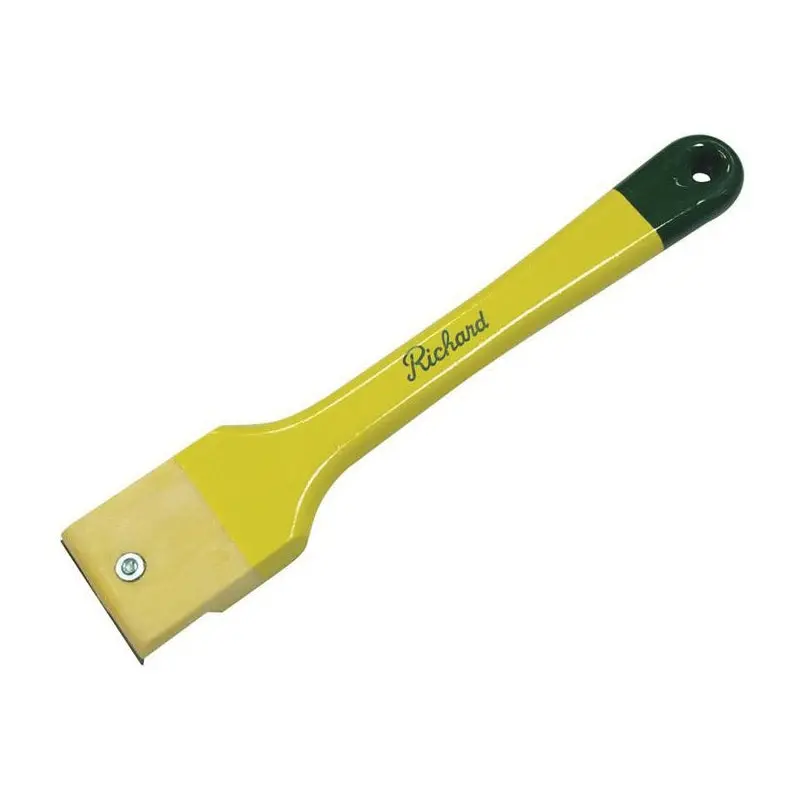 Richard High-Carbon Steel Wood Scraper – Convex Blade, Polypropylene Handle, W-14 Model