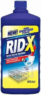 RID-X Septic System Treatment & Drain Maintainer – 24 oz, 12-Unit Case