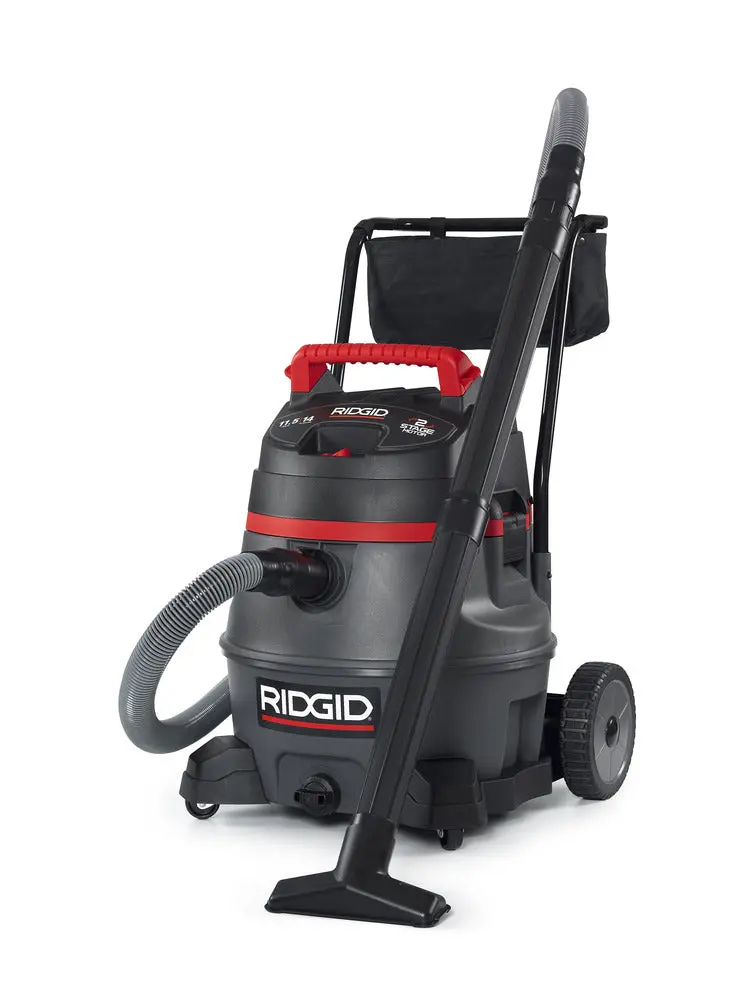RIDGID RV2400A 14-Gallon Two-Stage Wet/Dry Vacuum – Compact Portable Design, Model 50358