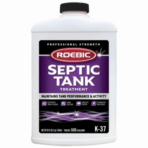 Roebic K-37-Q-12 Septic Tank Treatment – 1-Quart Biological Formula
