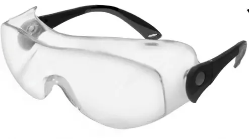Ronco NOVA 82-650 Over-the-Glass Safety Glasses – ANSI-Approved Protective Eyewear for Prescription Wearers