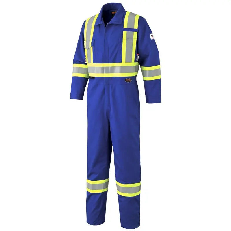 Royal Hi-Vis FR Coverall – Pioneer FR-Tech® 88/12 7 oz Flame-Resistant Suit with Zippered Legs (Models 7706 / 7706T)
