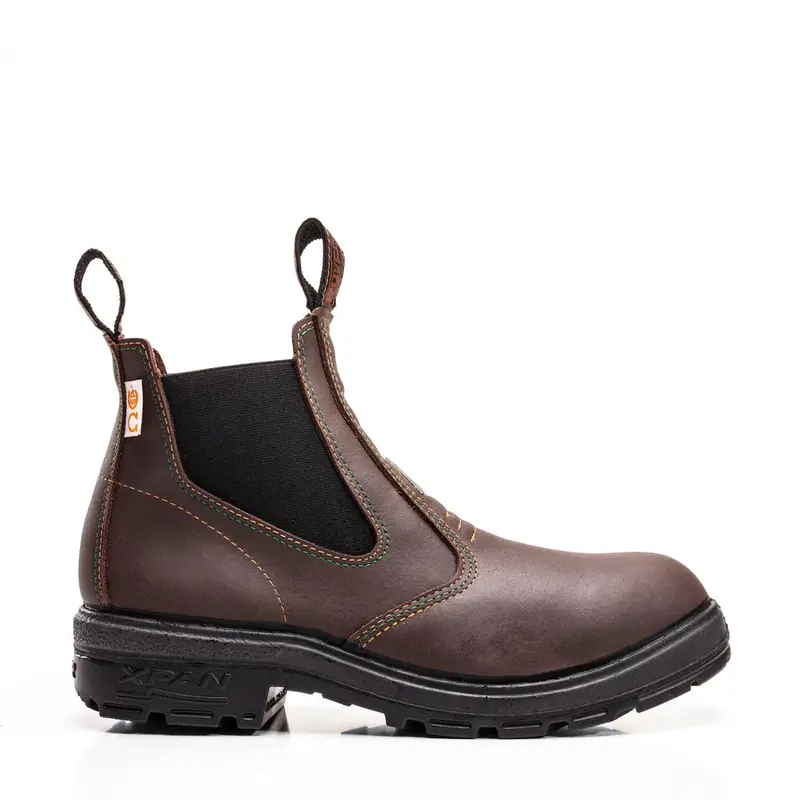 Royer Xpan Full-Leather Work Boots – 6″ Height, Steel-Toe Protection (2132XP)