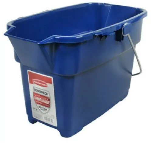 Rubbermaid 14-Quart Royal Blue Roughneck Cleaning Bucket (Pack of 3)