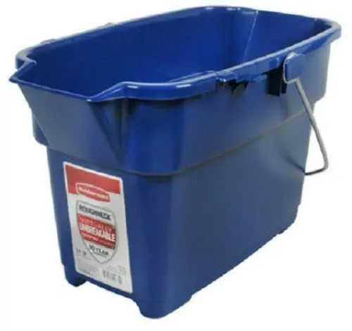 Rubbermaid 1793555 Roughneck Cleaning Bucket – 14 Qt, Royal Blue, Pack of 10