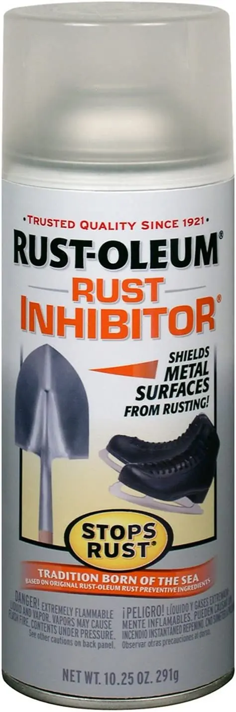 Rust-Oleum Clear Rust Inhibitor Spray (10.25 oz) – Pack of 3