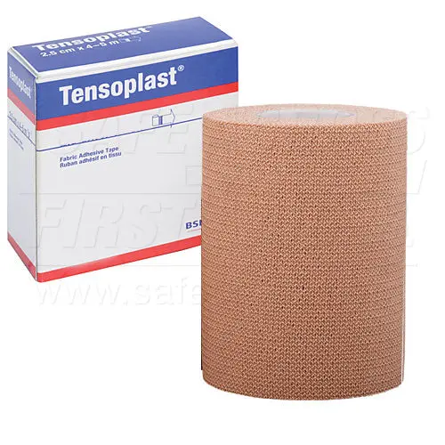 Safecross TensoPlast Elastic Cohesive Tape – 7.6 cm × 4.6 m, SKU 03400