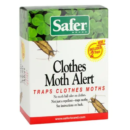 Safer Clothes Moth Alert Traps – 2-Pack per Unit, Pack of 6
