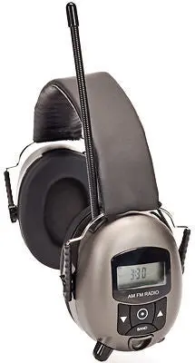Safety Works 10121816 Digital Hearing Protection Muffs with AM/FM/MP3 Radio