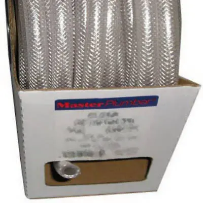 Samar 10066PTV 50-Foot High-Pressure Clear Braided PVC Hose – 3/4″ Diameter