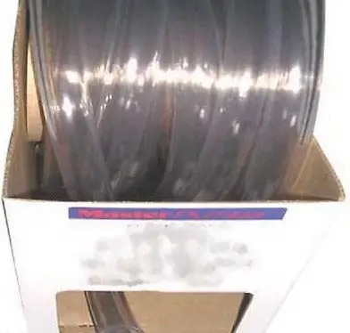 SAMAR 7045PTV Clear Vinyl PVC Tubing – 3/8″ ID × 9/16″ OD, 100-Foot Roll