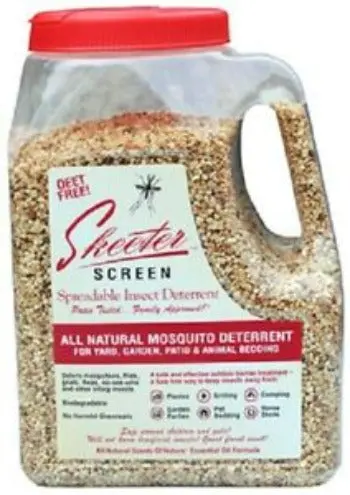 Scent Shop Skeeter Screen DEET-Free Mosquito Deterrent (4 LB Jug) – Pack of 8
