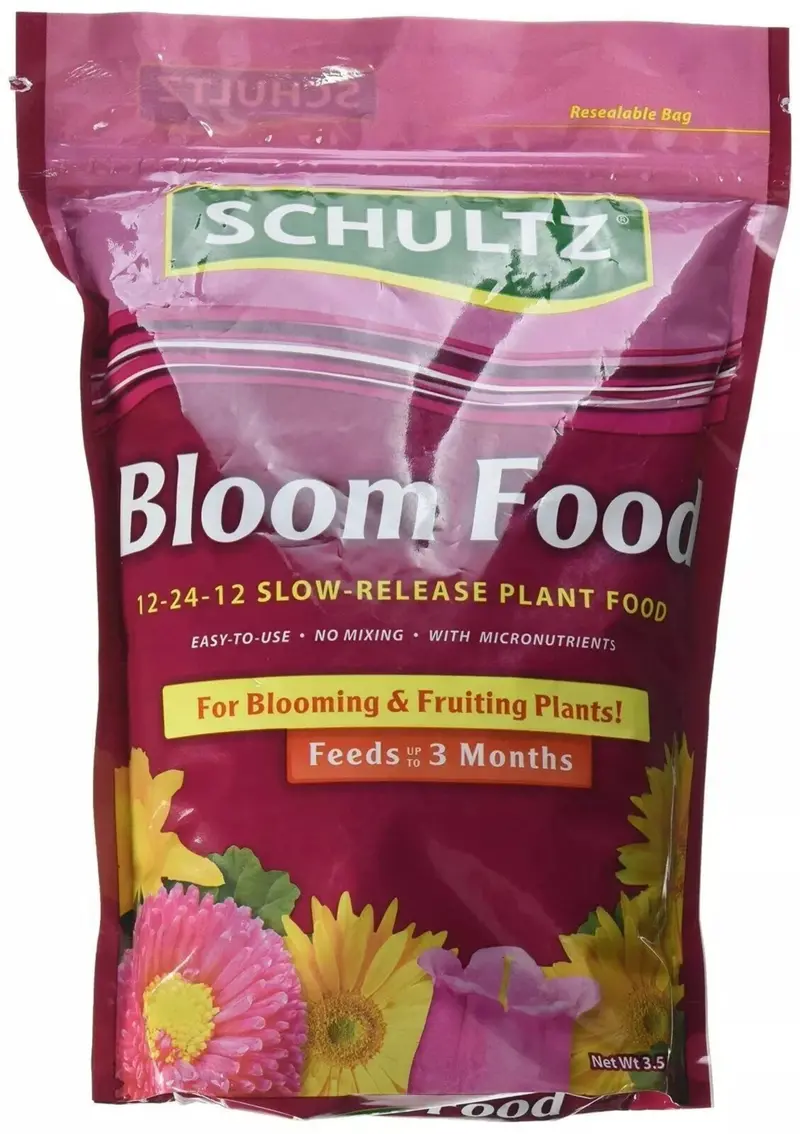 Schultz Bloom Plus Slow-Release Fertilizer – 3.5 lb Bag, SPF48270, for Blooming Plants