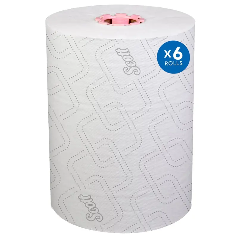 Scott® Pro Slimroll® Paper Towels – Compact Core Roll Dispenser Towels (6-Roll Case), SKU 47032