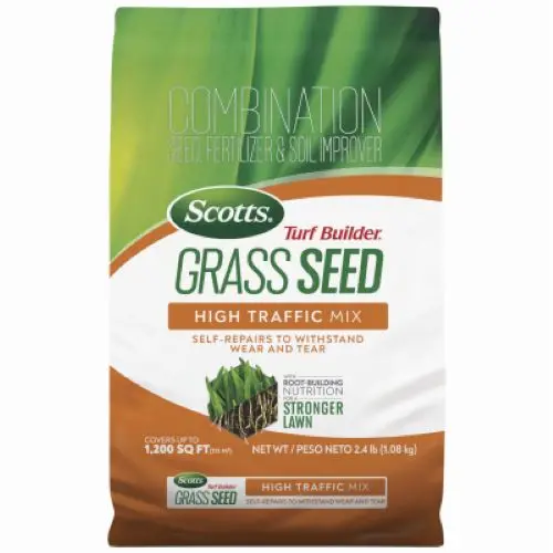 Scotts Turf Builder High-Traffic Grass Seed – 2.4 LB Bag