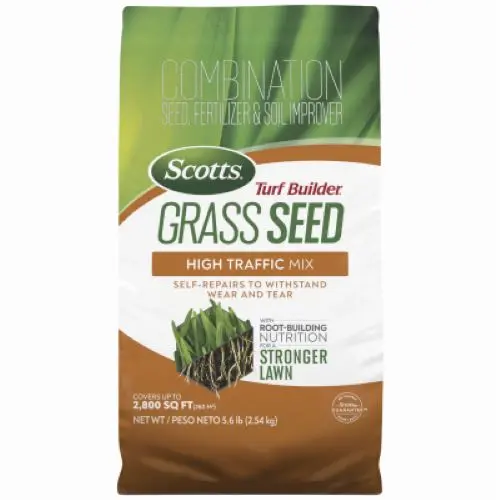 Scotts Turf Builder High-Traffic Grass Seed – 5.6 LB Bag