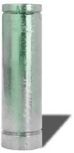 Selkirk 4″ Type B Gas Vent Chimney Pipe – 2-Foot Round Section (4RV-2)