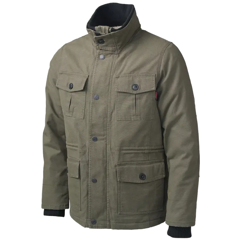 Sherpa-Lined Cargo Jacket – Tough Duck WJ44