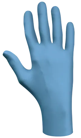SHOWA Eco Best Technology Nitrile Gloves – Powder-Free Blue, 4 Mil, 9.5″ Length (7500PF)