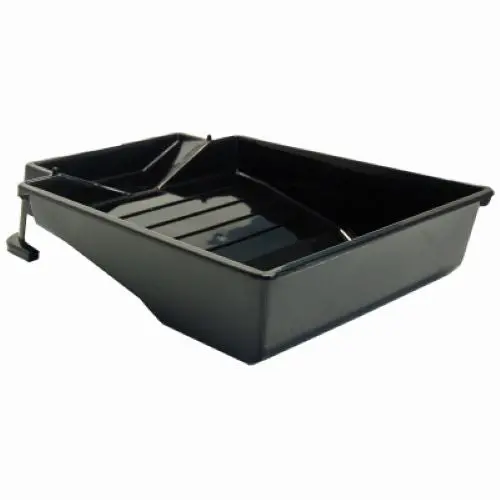 Shur-Line Reusable 9-Inch Deep-Well Black Plastic Paint Tray