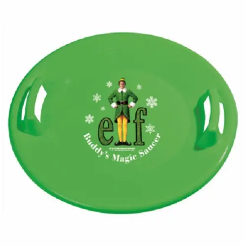 Slippery Racer SR710BDY 26-Inch Cheerful Winter Snow Saucer – Pack of 3